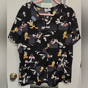 LOONEY TUNES SCRUB TOP
